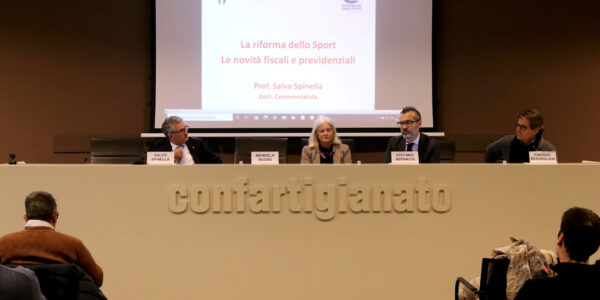 TAVOLA ROTONDA LA RIFORMA DEL LAVORO SPORTIVO C/O LA SEDE DI CONFARTIGIANATO