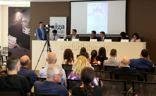 CESENA CONFARTIGIANATO incontro IA impresa diritto, dialoghi sul futuro promosso dall’AIGA, associazione italiana giovani avvocati